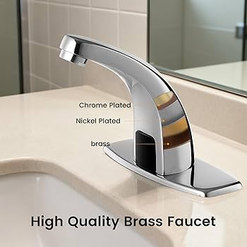 GaGa ページ Touchless Bathroom Sink Faucet，Automatic Motion Sensor