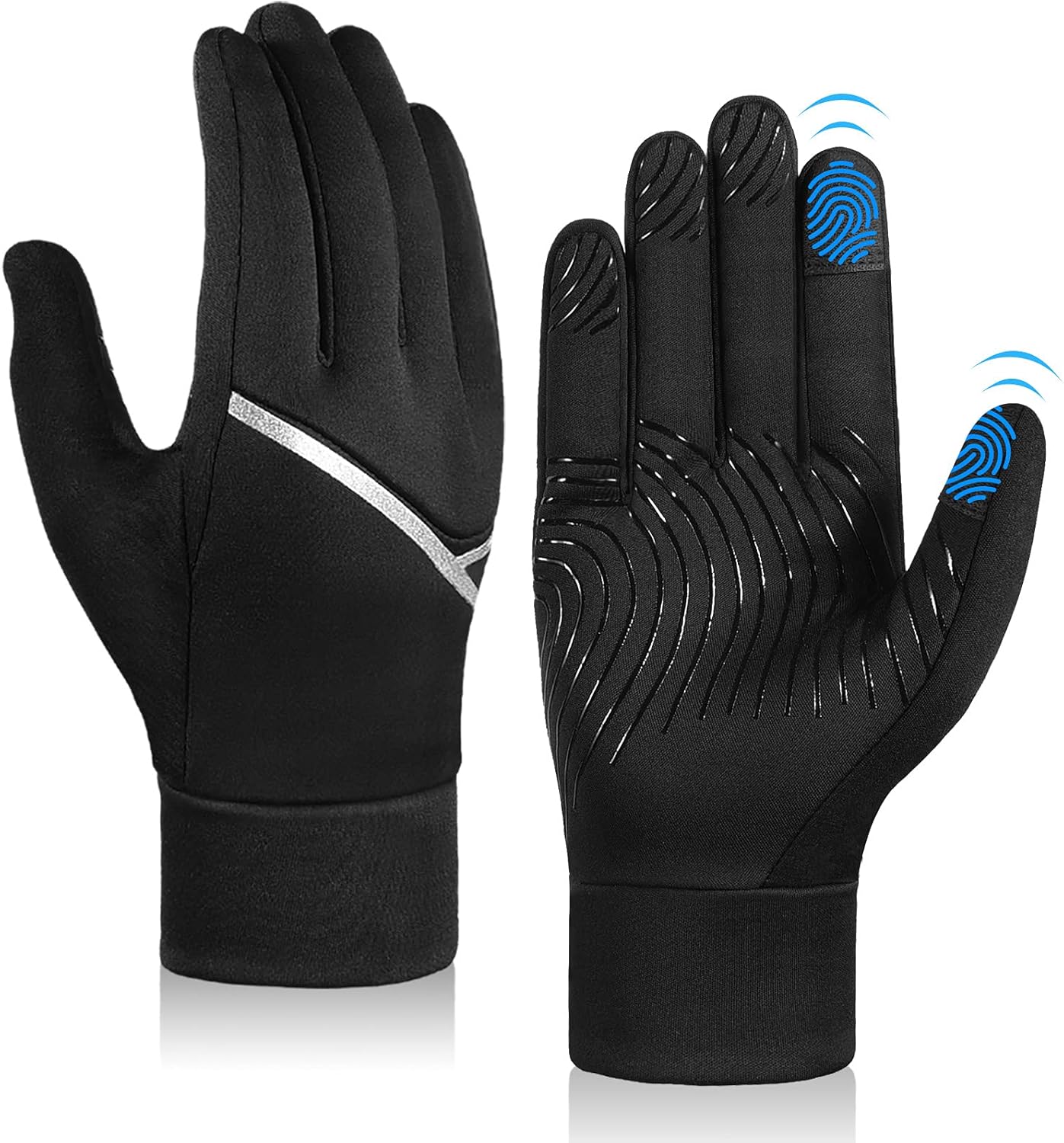 Guanti Invernali Touchscreen Per Uomo Donna Impermeabili - Foto 2