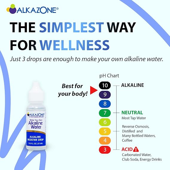 Alkazone Make Your Own Alkaline Water, Clear, 1.25 Fl Oz