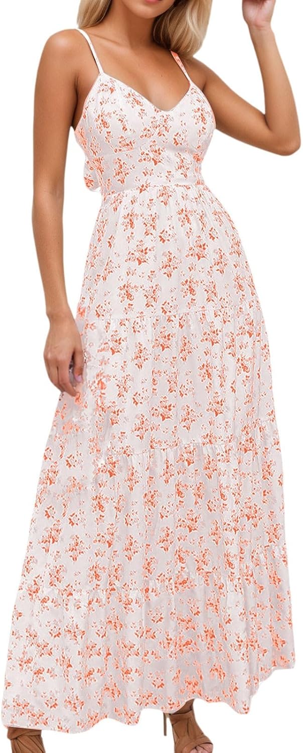 Women Floral Corset Dress, Summer Boho Spaghetti Jordan | Ubuy Women Floral Corset Dress, Summer Boho Spaghetti Jordan | Ubuy