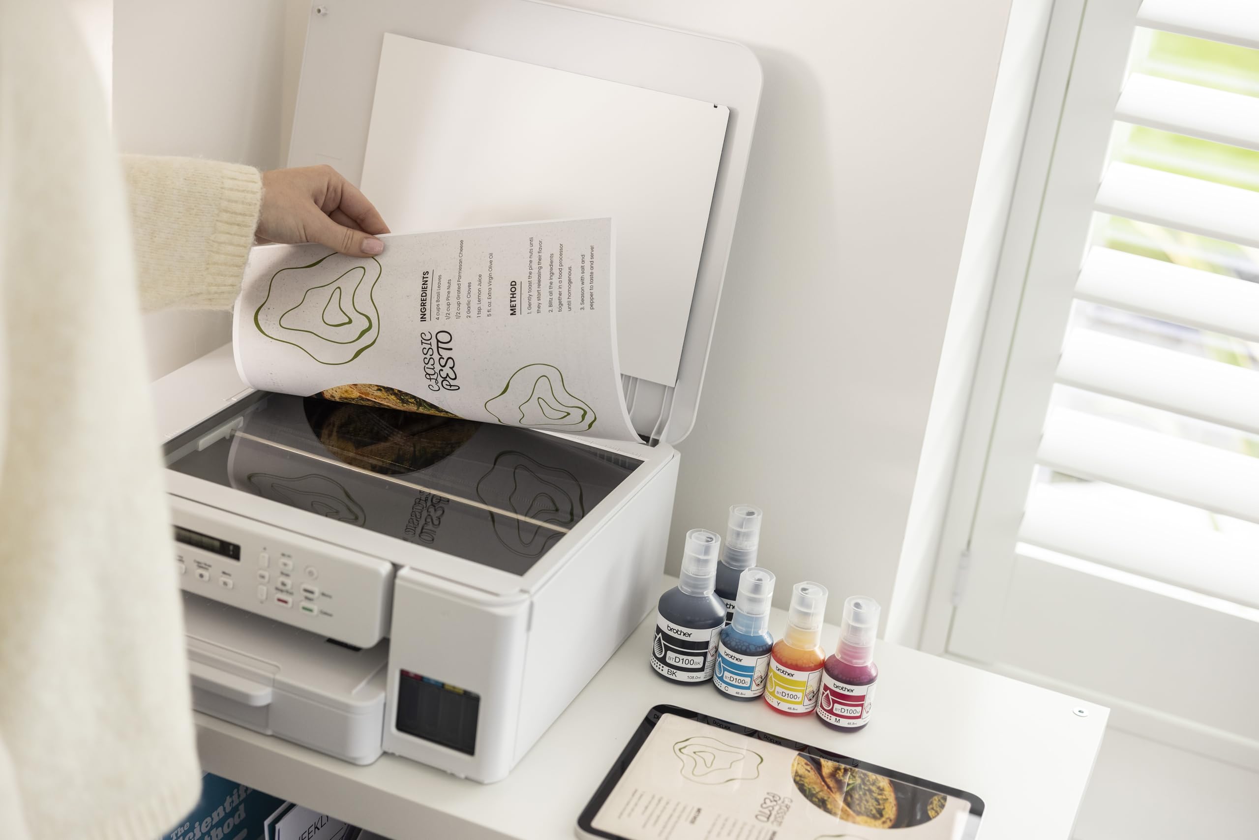 Brother tankbenefit DCP-T583DW nachfüllbarer 3-in-1 Tintentankdrucker | USB & WLAN | Exklusiv bei Amazon