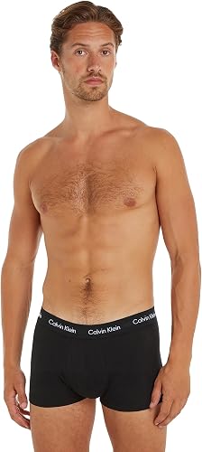 Calvin Klein Men Low-Rise Boxer Short Trunks Stretch Cott…