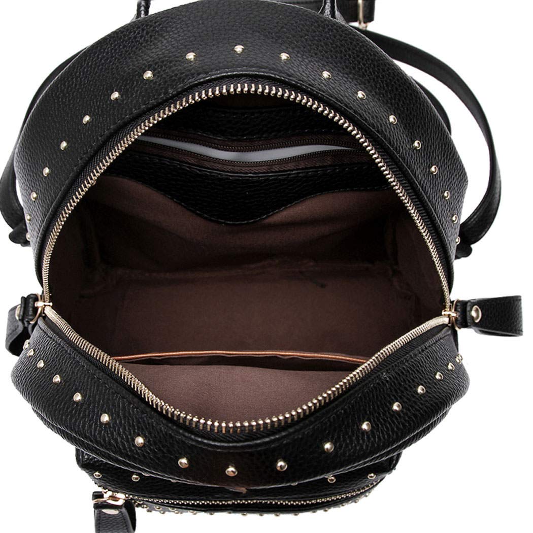 AINUOEY Donna Borse a Zaino Borsa a Zainetto Elegante Tracolla Zaini Firmate Marca Zainetti Antifurto PU pelle 76601 1 pz Bianco