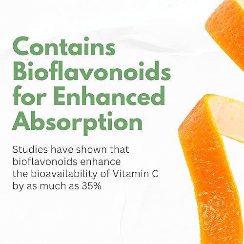 Miniatura 5 de Vitamina C natural de Acerola orgánica cereza y Camu Camu en polvo  Alta absorción con bioflavonoides cítricos  Sistema inmunológico y refuerzo de