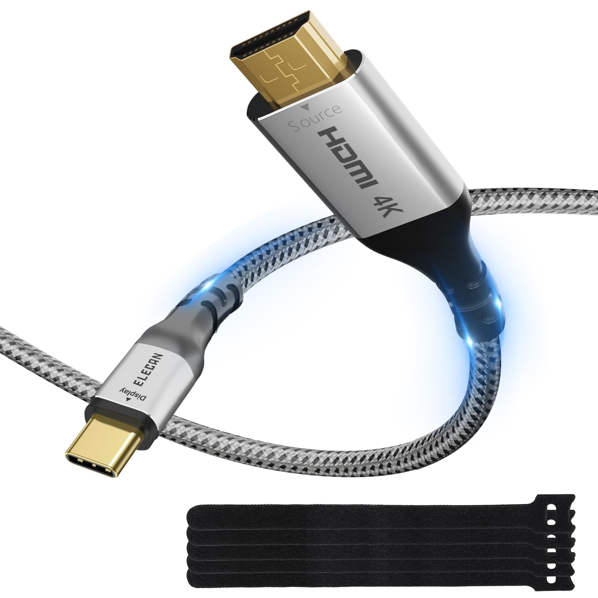 Cable HDMI a USB-C para solucionar la conexión de consolas en monitores Tipo C 7
