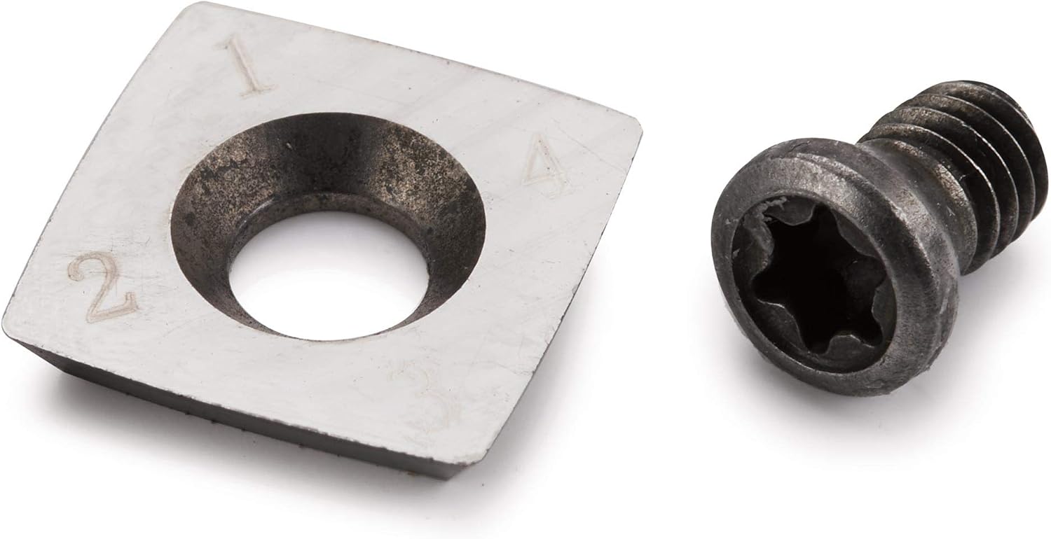 Woodriver Replacement Carbide Turning Tool Insert Square Radius