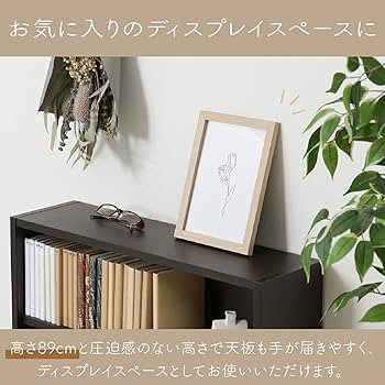 Amazon.co.jp: 不二貿易(Fujiboeki) マルチユースラック 本棚 幅