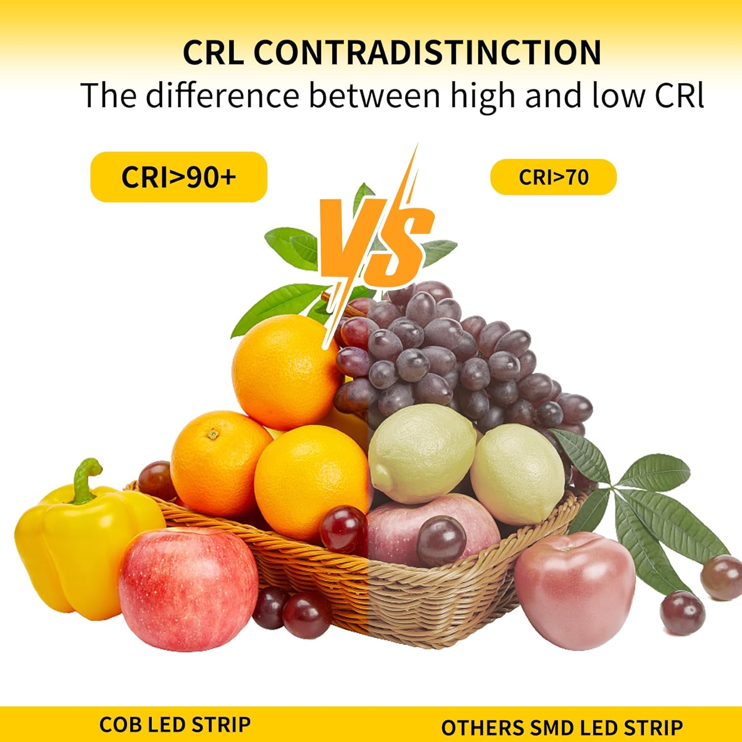 COB LED Strip Lights Warm White,24V Dimmable led Light Strip KIT with Remote and app Control,3000K 25FT/7.5m 8mm Wide Ra>90 Cuttable Flexible Strip Lights for Bedroom,Wardrobe,Cabinet - Image 6