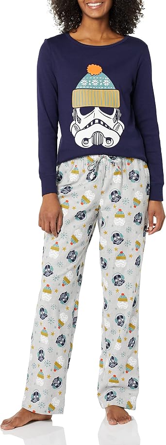 Amazon.com: Amazon Essentials - Conjunto de pijama a juego de Star Wars,  familiar. : Ropa, Zapatos y Joyería