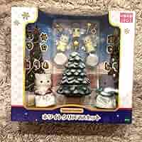 Amazon.co.jp: シルバニア ホワイトクリスマスセット ツリー