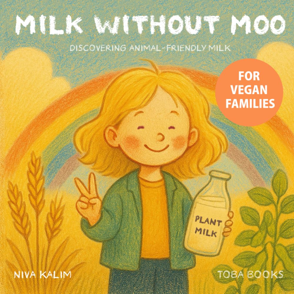 Milk Without Moo - Vegan book for kids: A children's book to help kids understand plant-based choices.