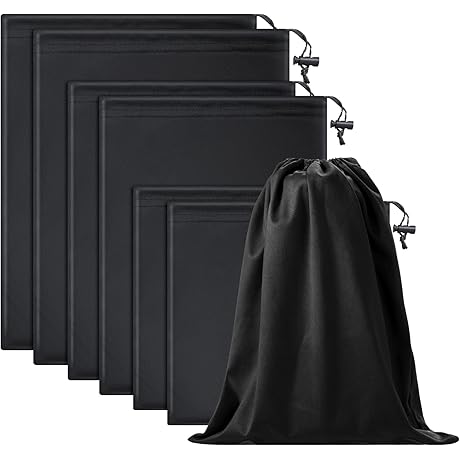 Flutesan Satin Drawstring Bags: Ideal Toy & Accessory Storage for Adults