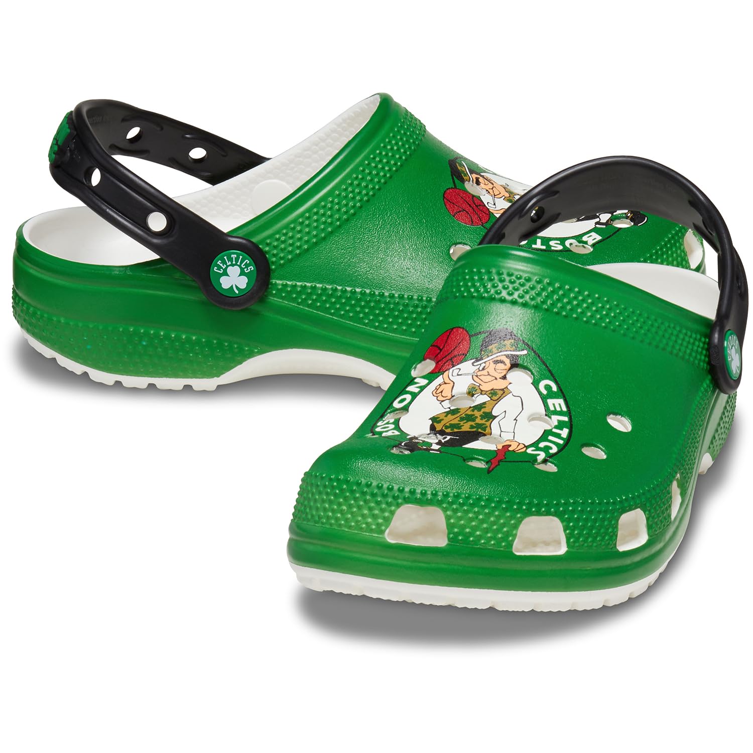 Crocs Sabots Classiques NBA Unisexes pour Adulte, Boston Celtics, 13 Women/11 Men