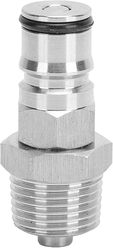 Miniatura 9 de TOPINCN Ball Lock Post 18 Ball Lock Adapter Lock Post Lock Male 12In Npt Kit Adaptador de rosca con para barriles Kegging