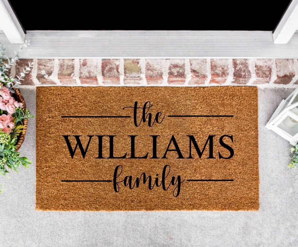 Pick Your Own Design Custom Doormat, Personalized Wedding Gift, Housewarming Gift for New Couples, Outdoor Doormat, Customized Door Mat, Home Gifts, Porch Decoration, Coir Doormat