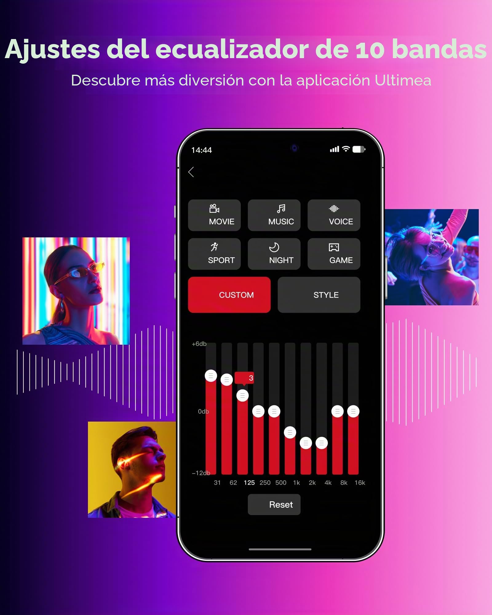 ULTIMEA Barra de sonido 5.1, Apollo S80