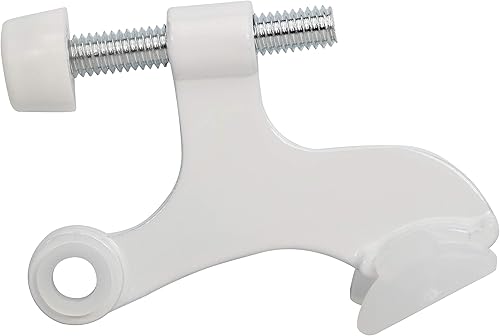 Vista 21 de Paquete de 5 tope de puerta Rok Hardware ajustable de alta resistencia con acabado de latón, ROKDSP1B