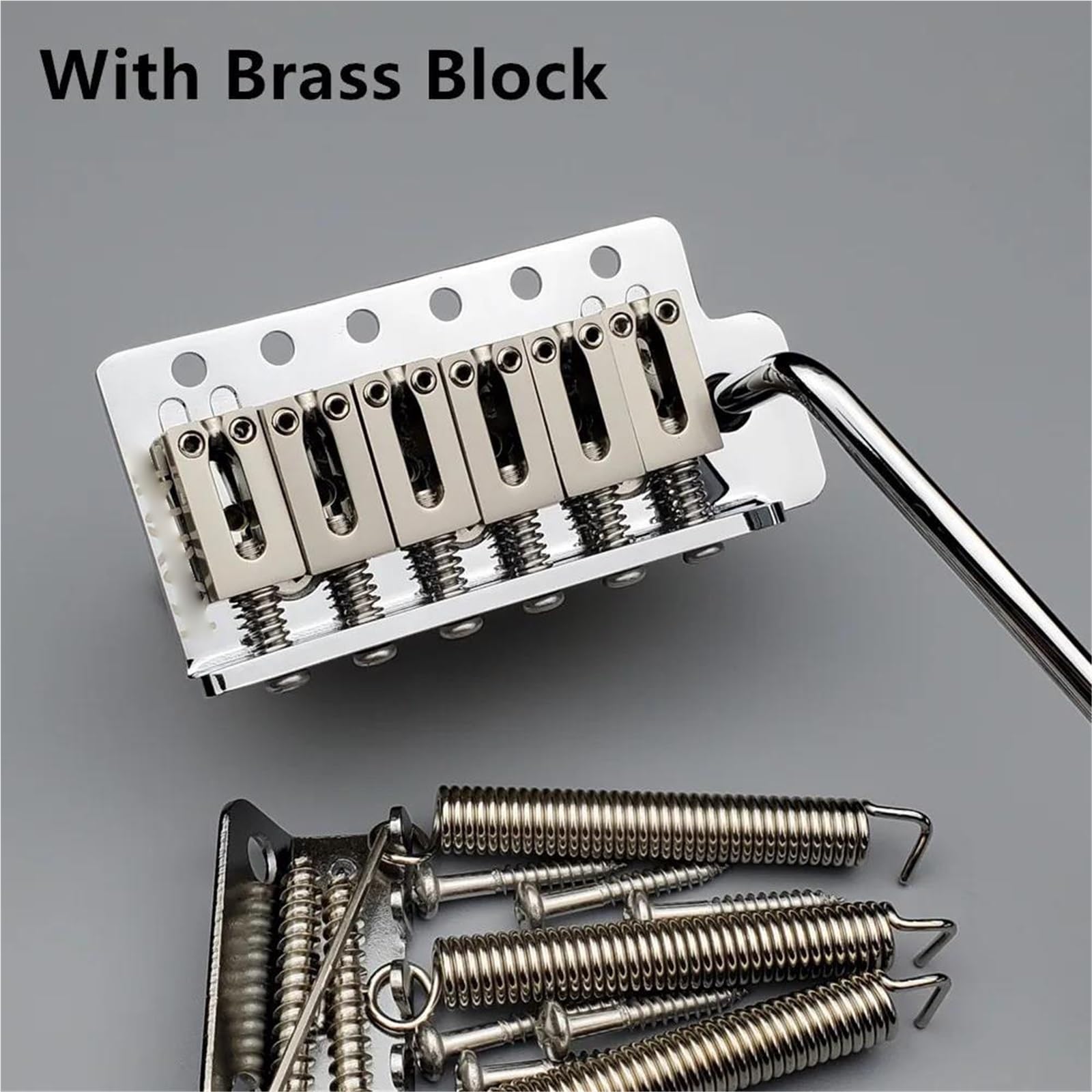 Mostek Gitarowy Mostek Tremolo Do Gitary Elektrycznej O Średnicy 52,5 Mm Z Częścią Zamienną Bloku Cynkowego Lub Mosiężnego(Type1)