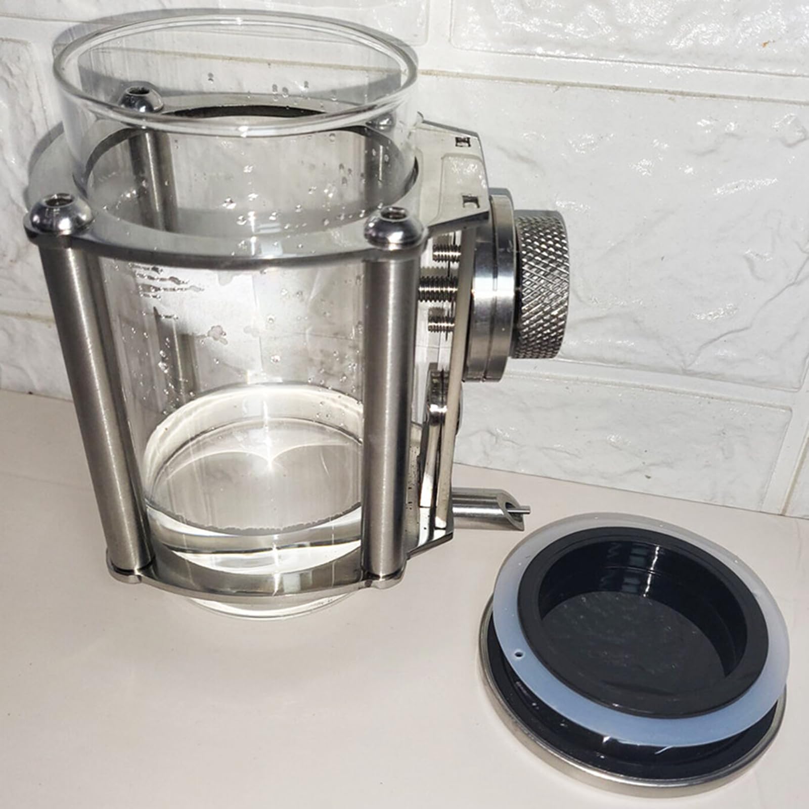Dispensador de agua para pájaros y animales pequeños, botella de agua colgante de acero inoxidable sin goteo, adecuada para loros, conejos y roedores