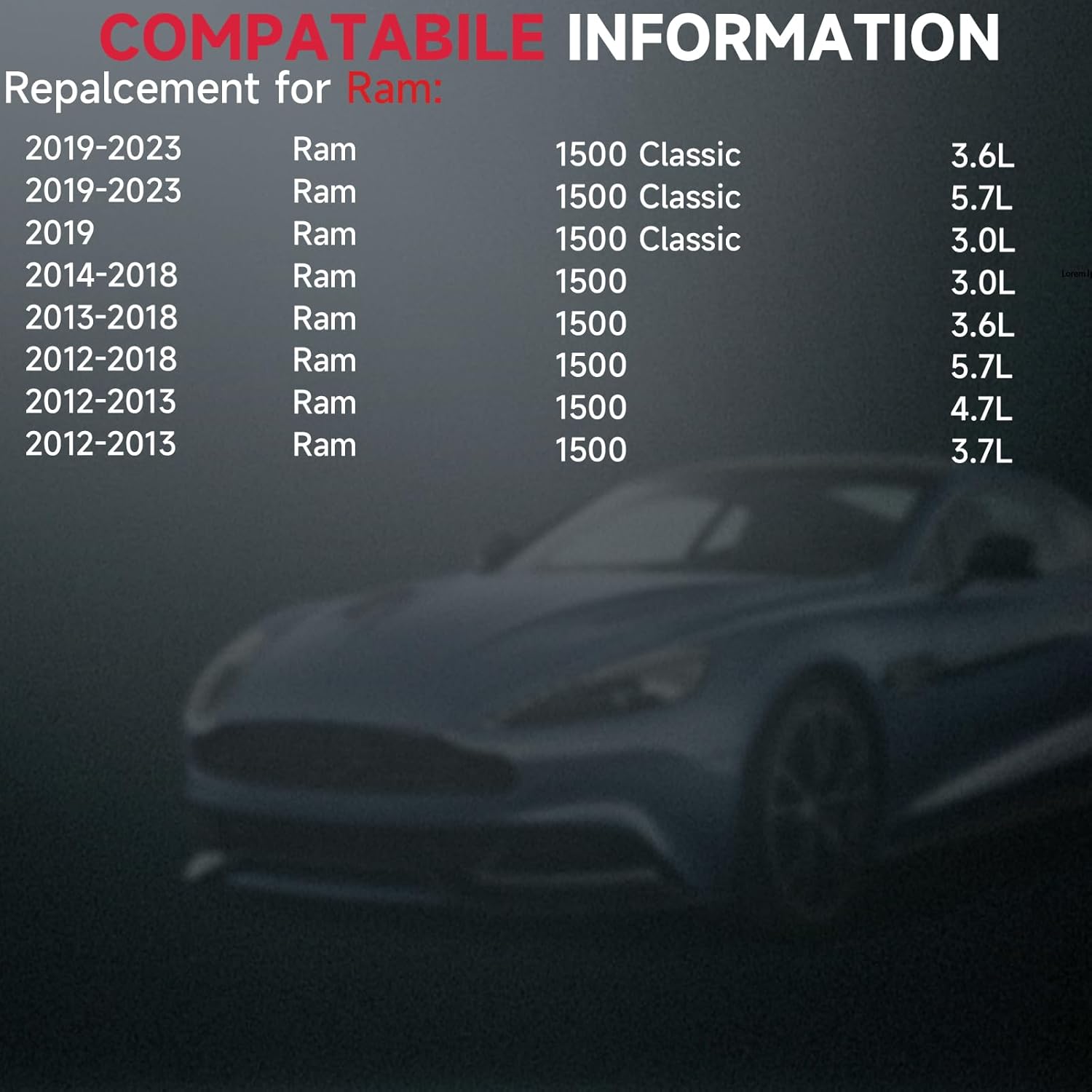 UIU 2 Inch 2pcs 5x5.5 Wheel Spacers, Forged 2.0" (51mm) 5x139.7mm to 5x139.7mm Thread Pitch 9/16"-19 Hub Bore 77.8mm Adapters for 2019-2023 Ram 1500 Classic 2012-2018 Ram 1500, Black