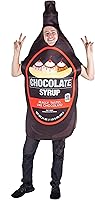 Vista 4 de Disfraz de Halloween de jarabe de chocolate, divertido disfraz de botella para adultos, unisex, talla única