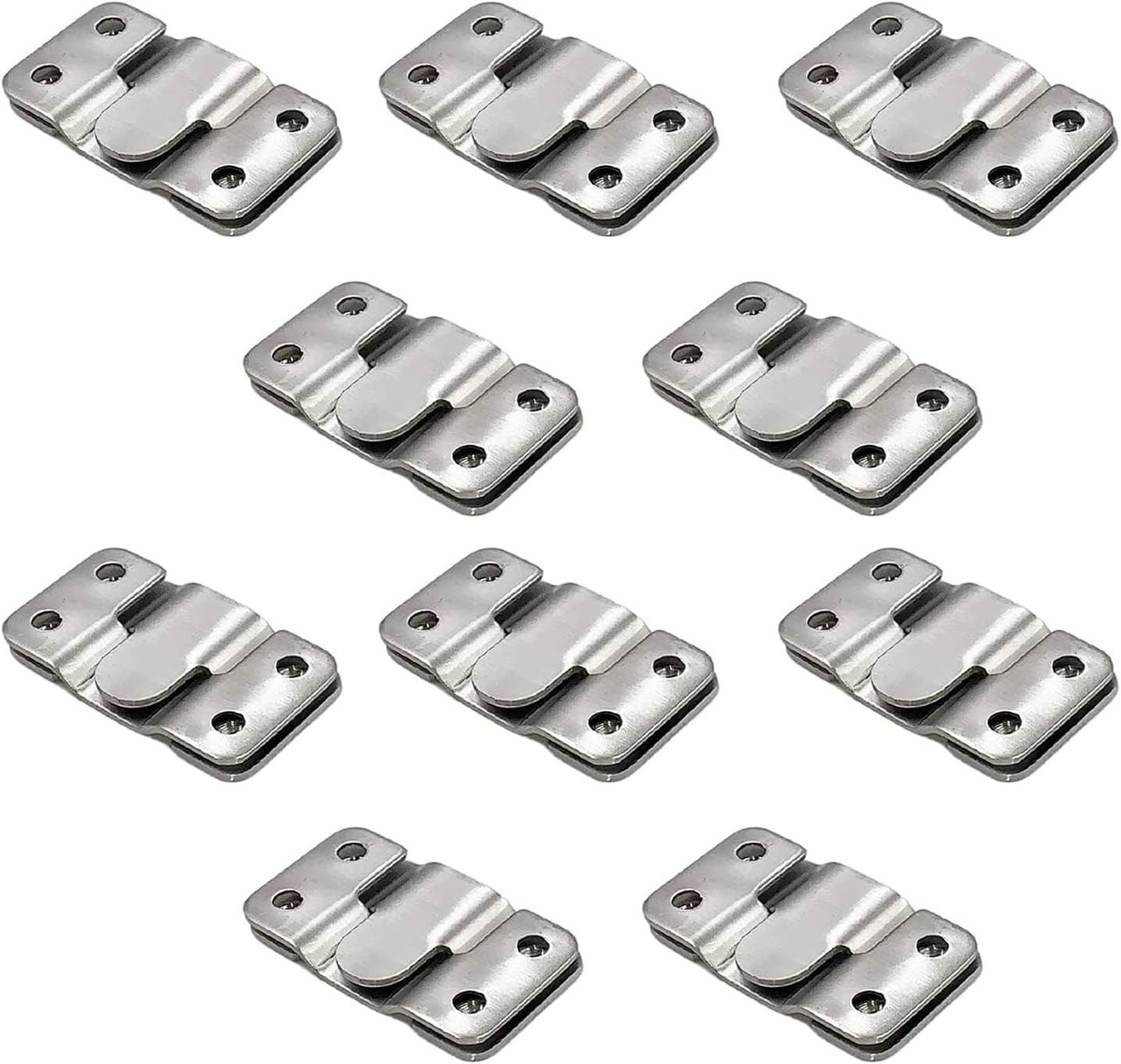 Reshline Stainless Steel Interlock Hanging Buckle, Flush Concealed