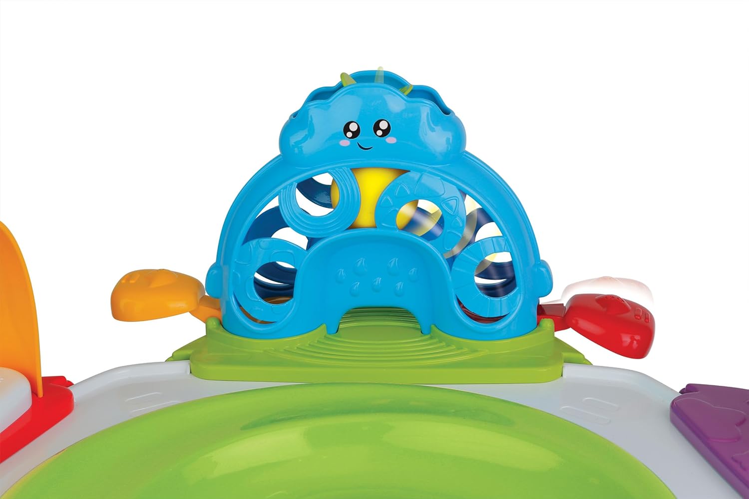 winfun Baby Move 3-in-1 Activity Center with Adjustable Height Includes Ball Popper, Spinning Ferris Wheel & More Converts from Sitting to Spinning to Toddler Play Table, Ages 6 to 36 Months