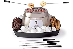 SHARPER IMAGE Electric S'mores Maker: The Ultimate Marshmallow Roasting Experience