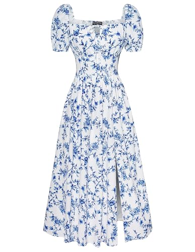 Scarlet Darkness Floral Corset Dress