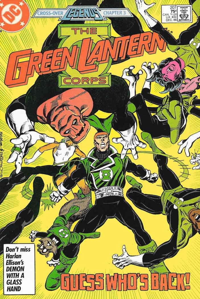 Amazon.com: The Green Lantern Corps #207 (207 "Simple Minds"): Steve ...