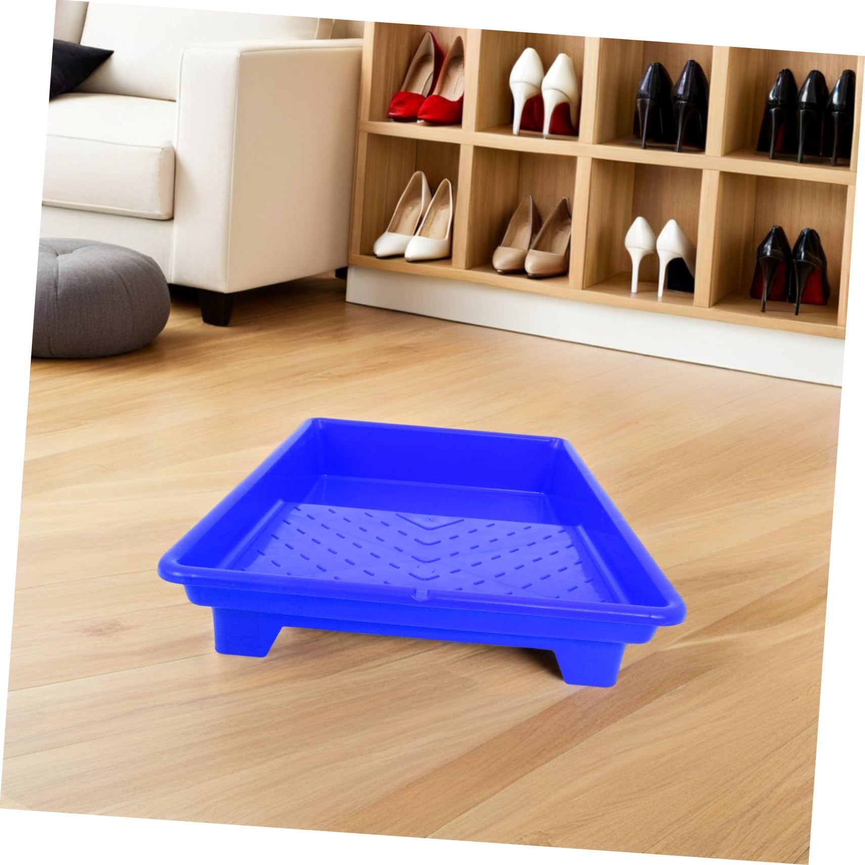 Hemobllo 5 Szt. Częściowy Plastikowych Tacek Malarskich Trwałe Pojemniki Do Mieszania Kolorów i Organizacji Do Malowania Ścian Mebli i Projektów DIY