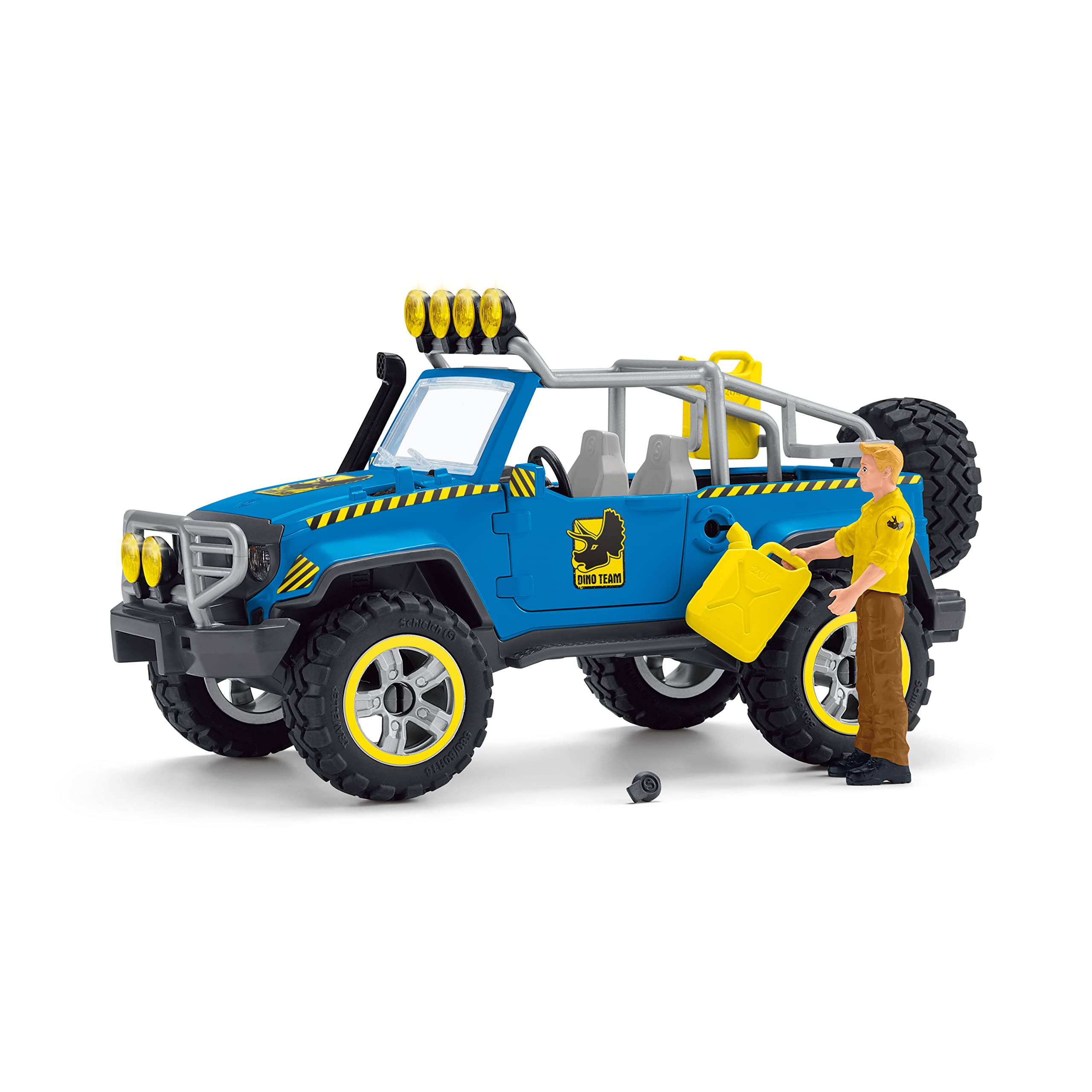 Amazon.co.jp: シュライヒ 恐竜 4WDオフロードとダイノベース 41464N