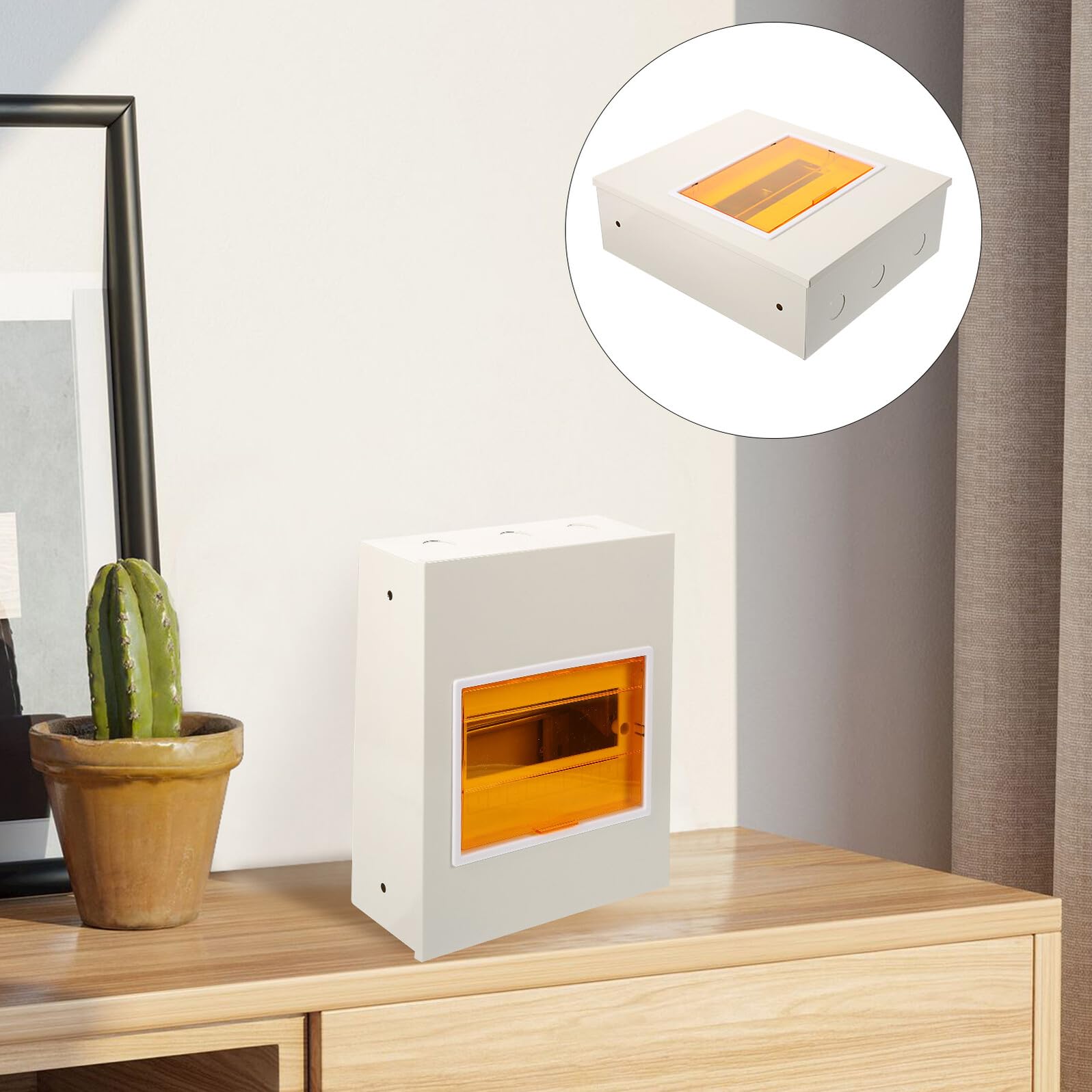 VILLCASE Coperchio Scatola Elettrica Resistente alle Intemperie Scatola in Ferro Piccola Elettrica Esterna di Distribuzione Esterna Interruttore