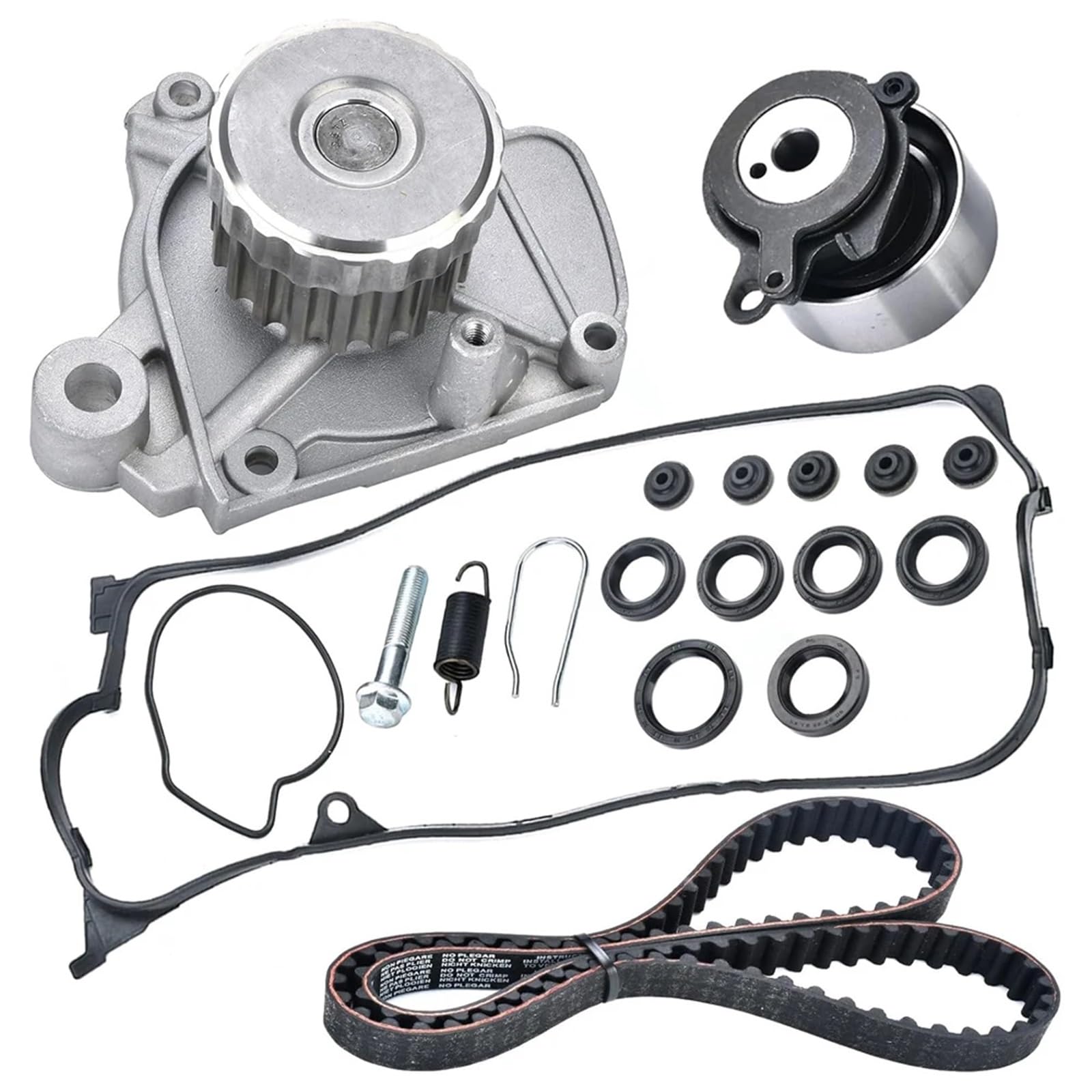 Guarnizione coperchio valvola Kit cinghia dentata pompa acqua e guarnizione coperchio valvola per Honda Civic DX EX HX GX LX 1.7L D17A1 01-05