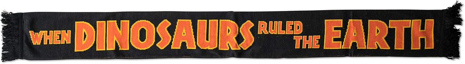 Nerdblock 5’ Knitted Scarf | When Dinosaurs Ruled The Earth