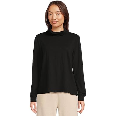 Рубашка Mod-o-doc Long Sleeve Turtle Neck Tee black