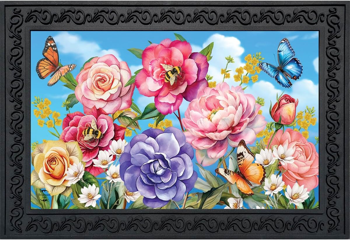 Briarwood Lane in The Garden Spring Doormat
