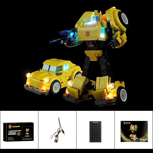Miniatura 5 de LIGHTAILING Luz para Lego-10338 Bumblebee - Kit de iluminación LED compatible con el modelo de bloques de construcción Lego - No incluye el juego de
