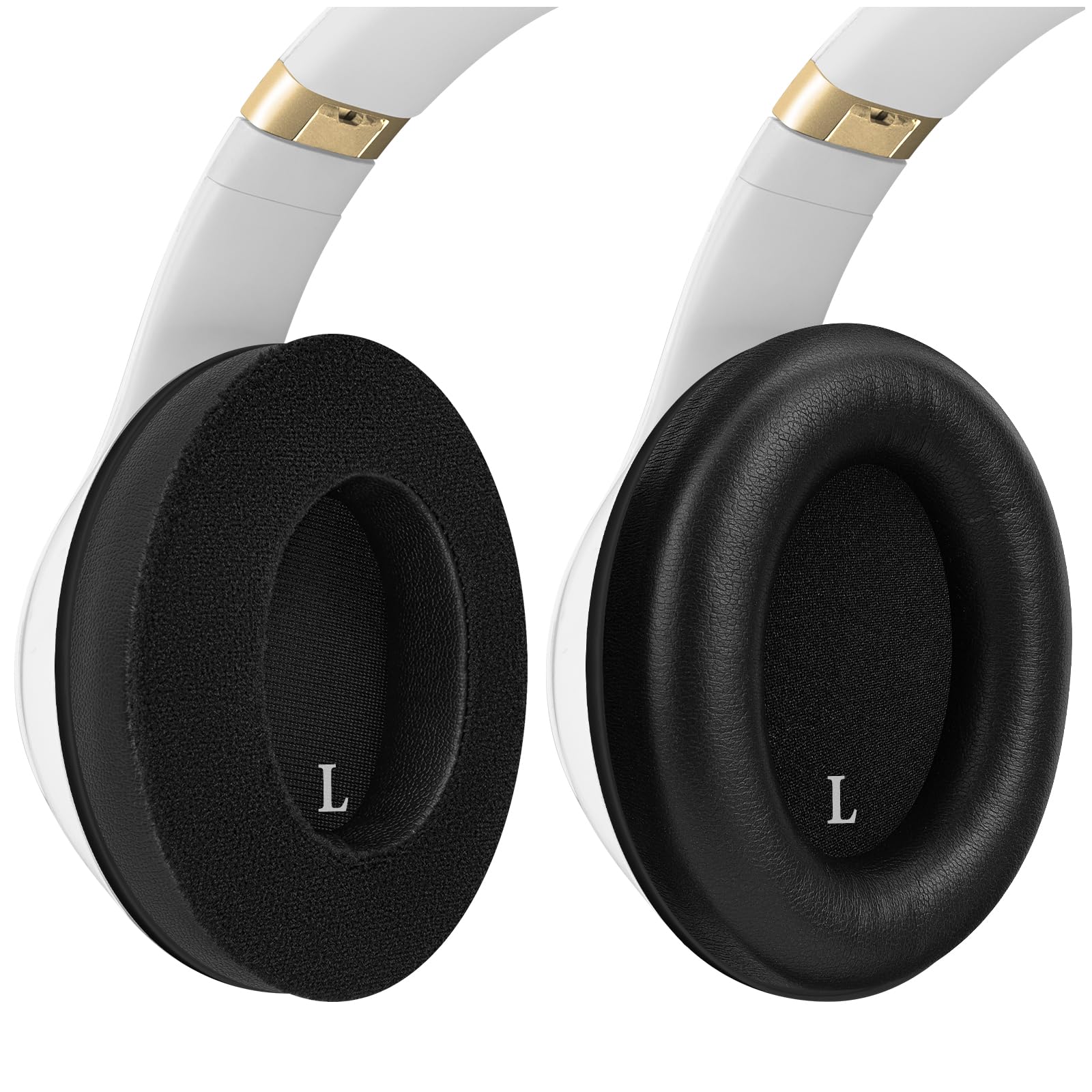 Geekria SNAP Ear Pads Replacement Kit for Beats Studio Pro Headphones Magnetic Easy Switch Ear Cushions - Image 2