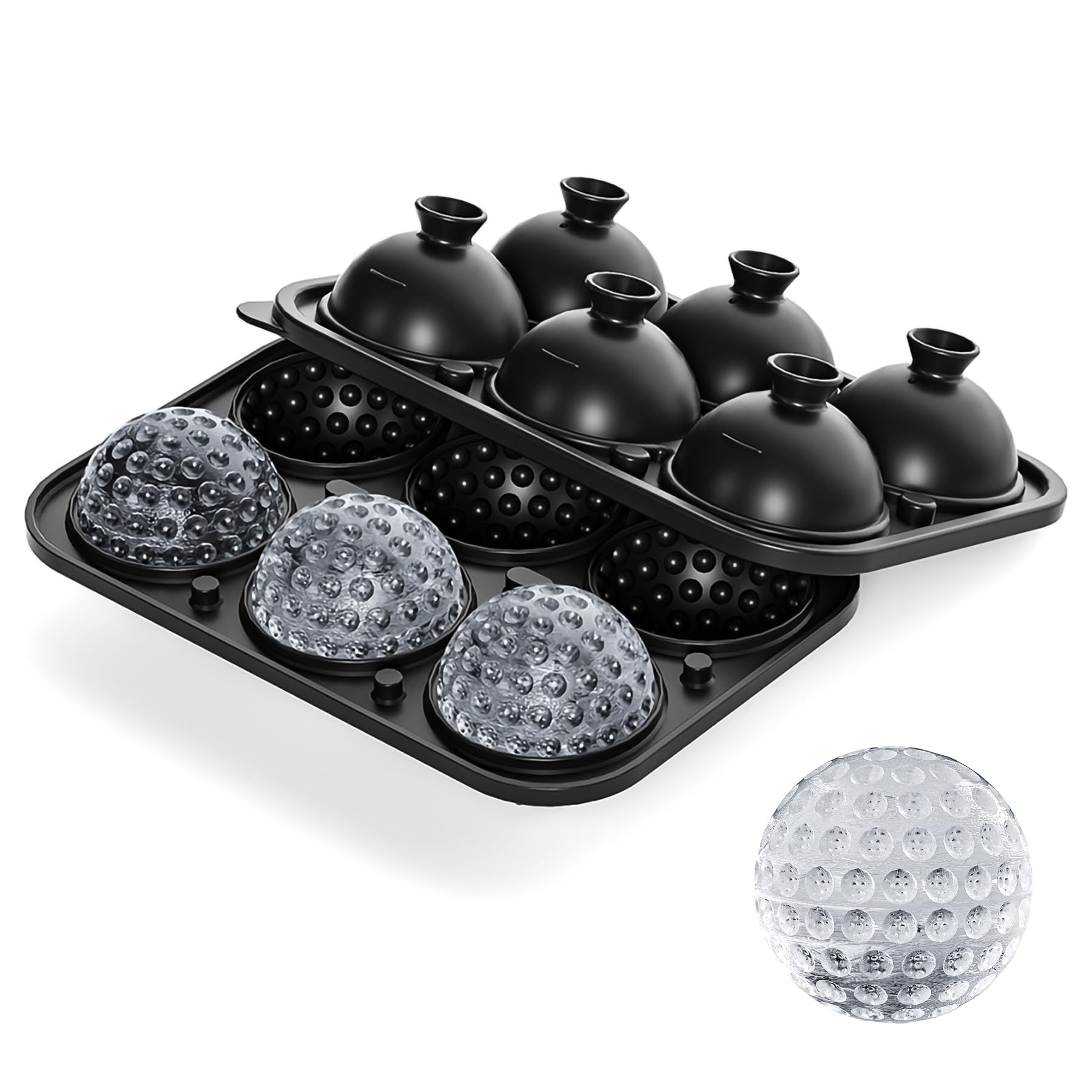 Amazon.com: Bangp Golf Ball Ice Cube Molds,Novelty Golf Gifts Ball