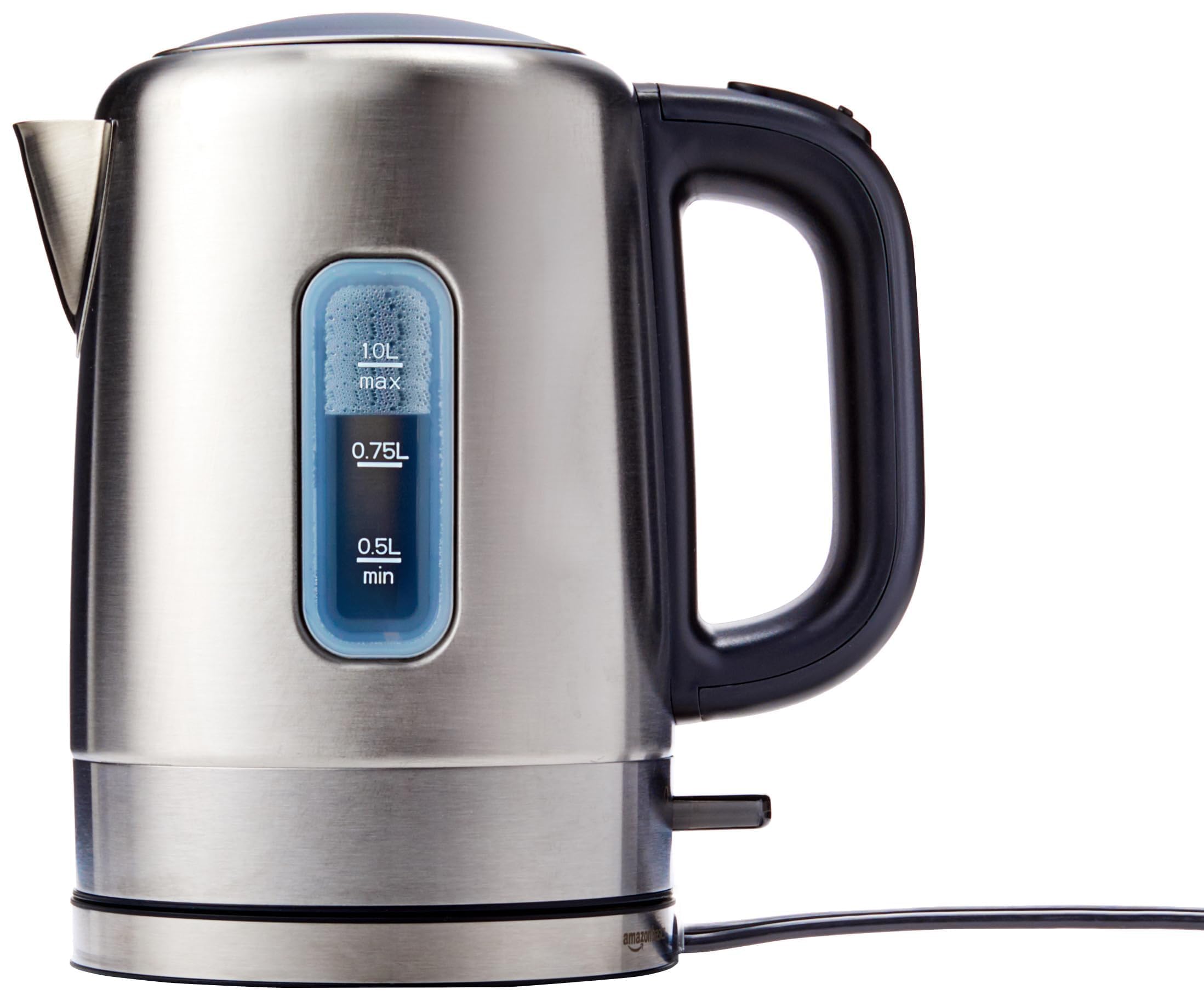 AmazonBasics Stainless Steel Electric Kettle - 1-Liter