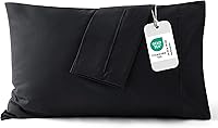 Vista 16 de Bedsure Juego de 2 fundas de almohada de tamaño estándar, fundas de almohada de microfibra cepillada blanca, súper suaves, fundas de almohada