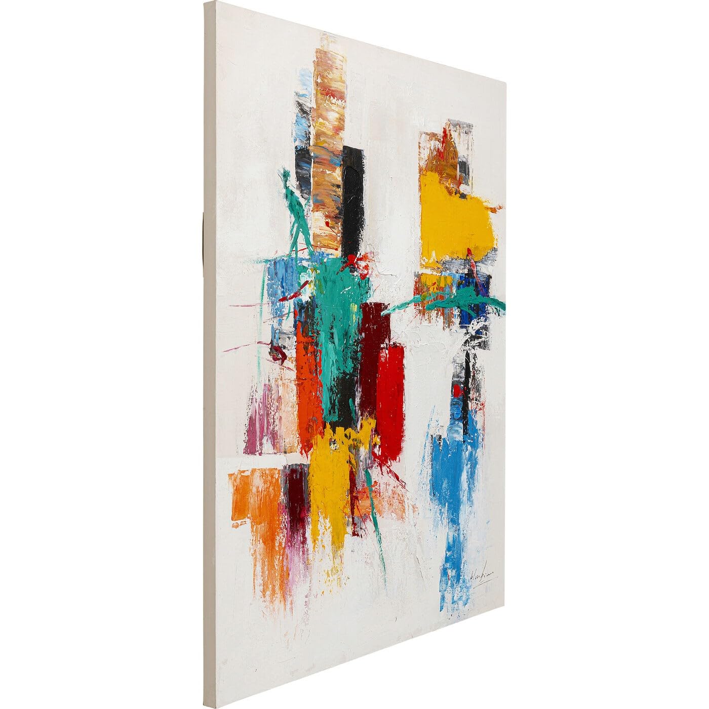 Kare Design Schilderij Be Happy 120x150cm – vtwonen