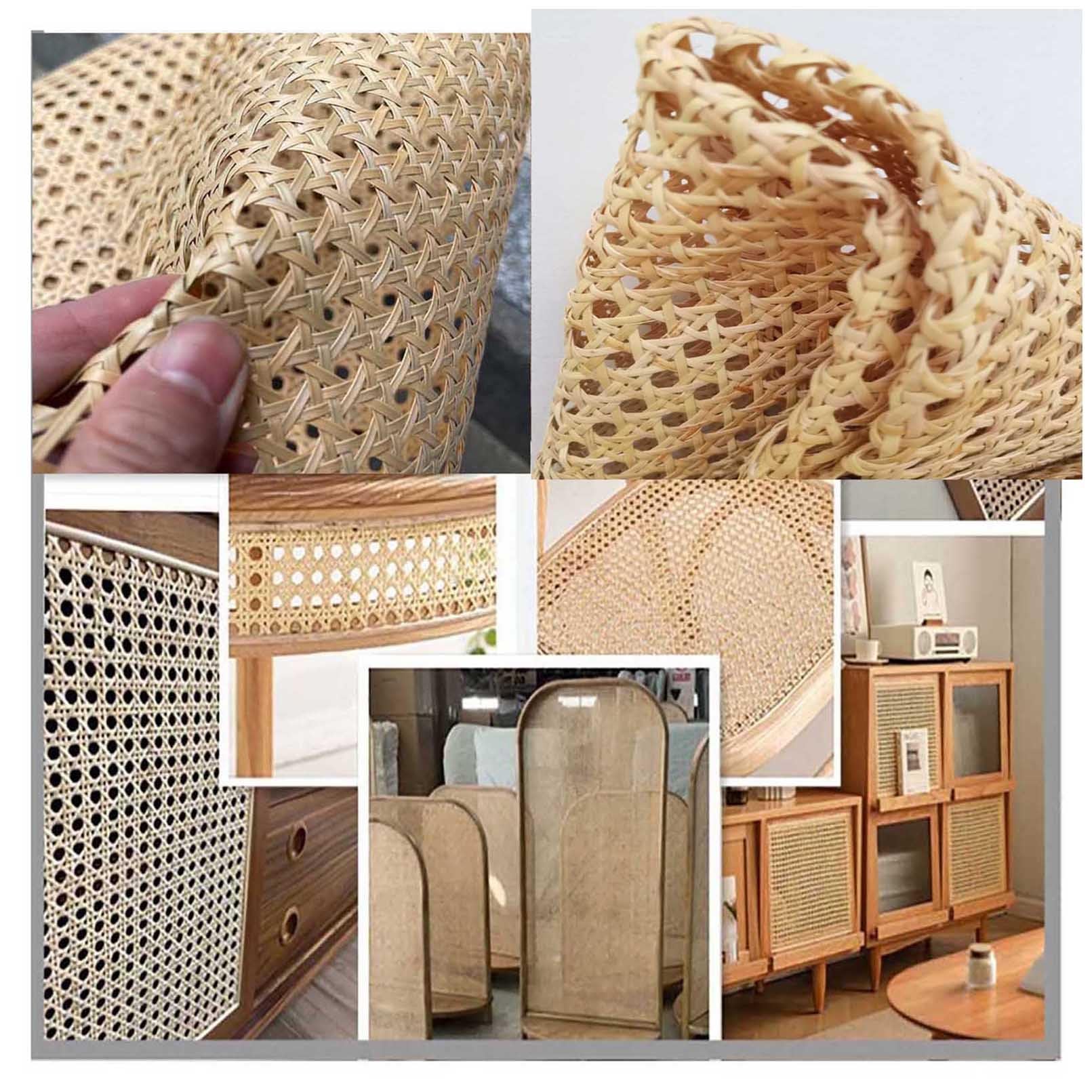 Cane Webbing, Geweven Cane Materiaal Roll, Natuurlijke Rotan Webbing, Cane Webbing Sheet, For Meubels Stoel Kast Plafond Diy Supplies (Size : 50cmx150cm(20inx60in Cane Webbing, Geweven Cane Materiaal Roll, Natuurlijke Rotan Webbing, Cane Webbing Sheet, For Meubels Stoel Kast Plafond Diy Supplies (Size : 50cmx150cm(20inx60in