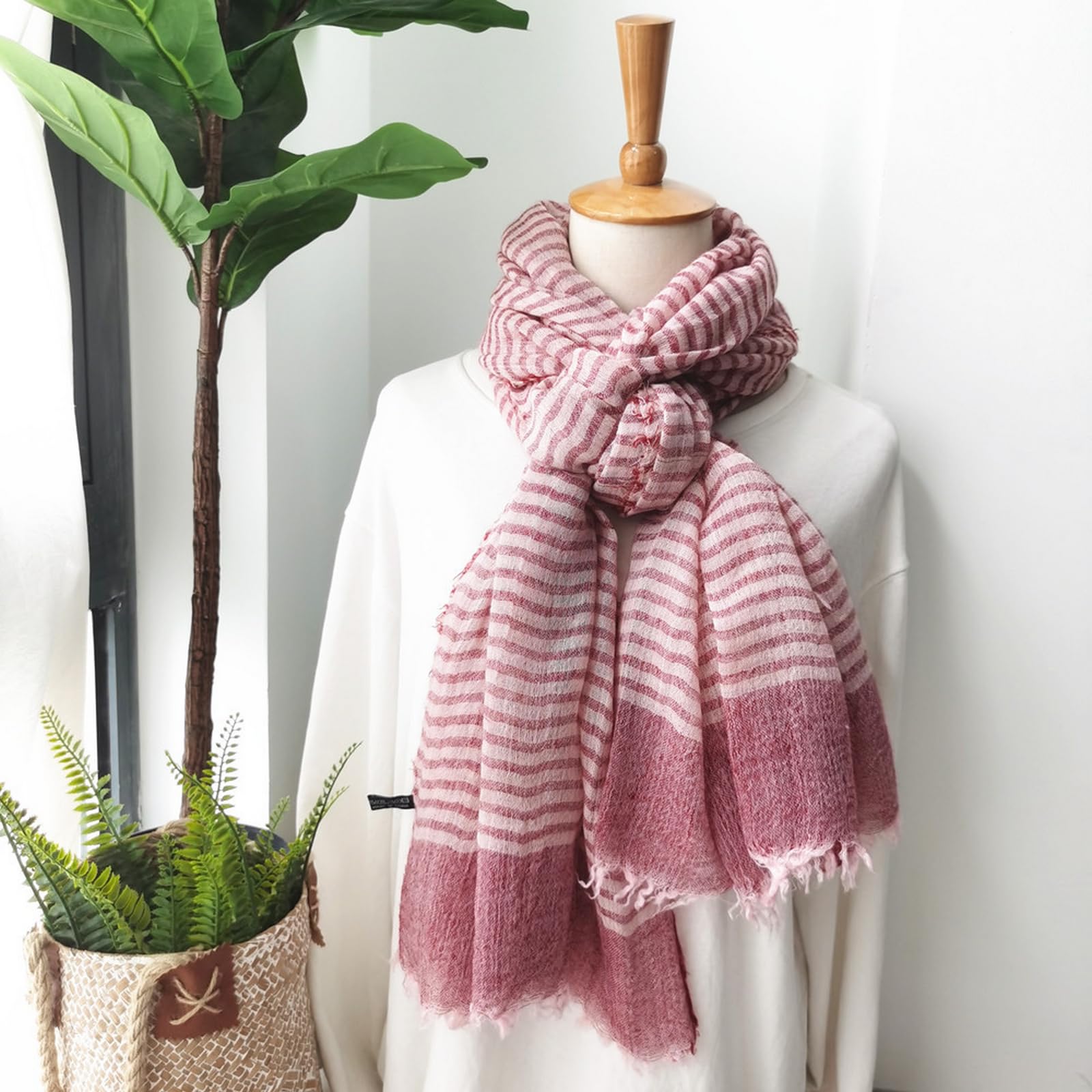 Foulard Donna Sciarpa Sottile Per Scialle Da Alla Moda L'autunno E L'inverno