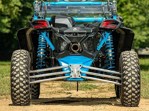 Miniatura 6 de SuperATV Guardabarros compatibles con Can Am Maverick 2018+ (ver lista completa de ajustes)  5 pulgadas de cobertura extra  Hecho de HDPE