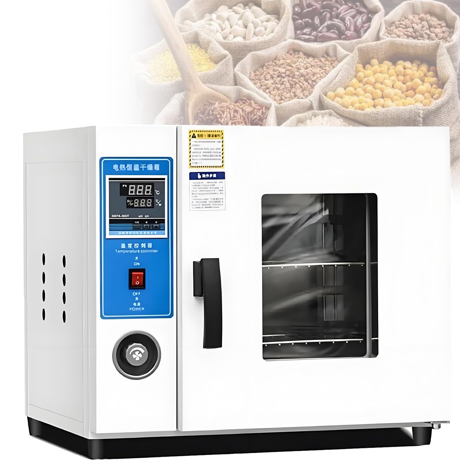 Horno de Secado rápido de Temperatura Constante de 15 l/40 l, Horno de Laboratorio silencioso de Acero Inoxidable con Control de Temperatura para el Secado de artículos. 15L