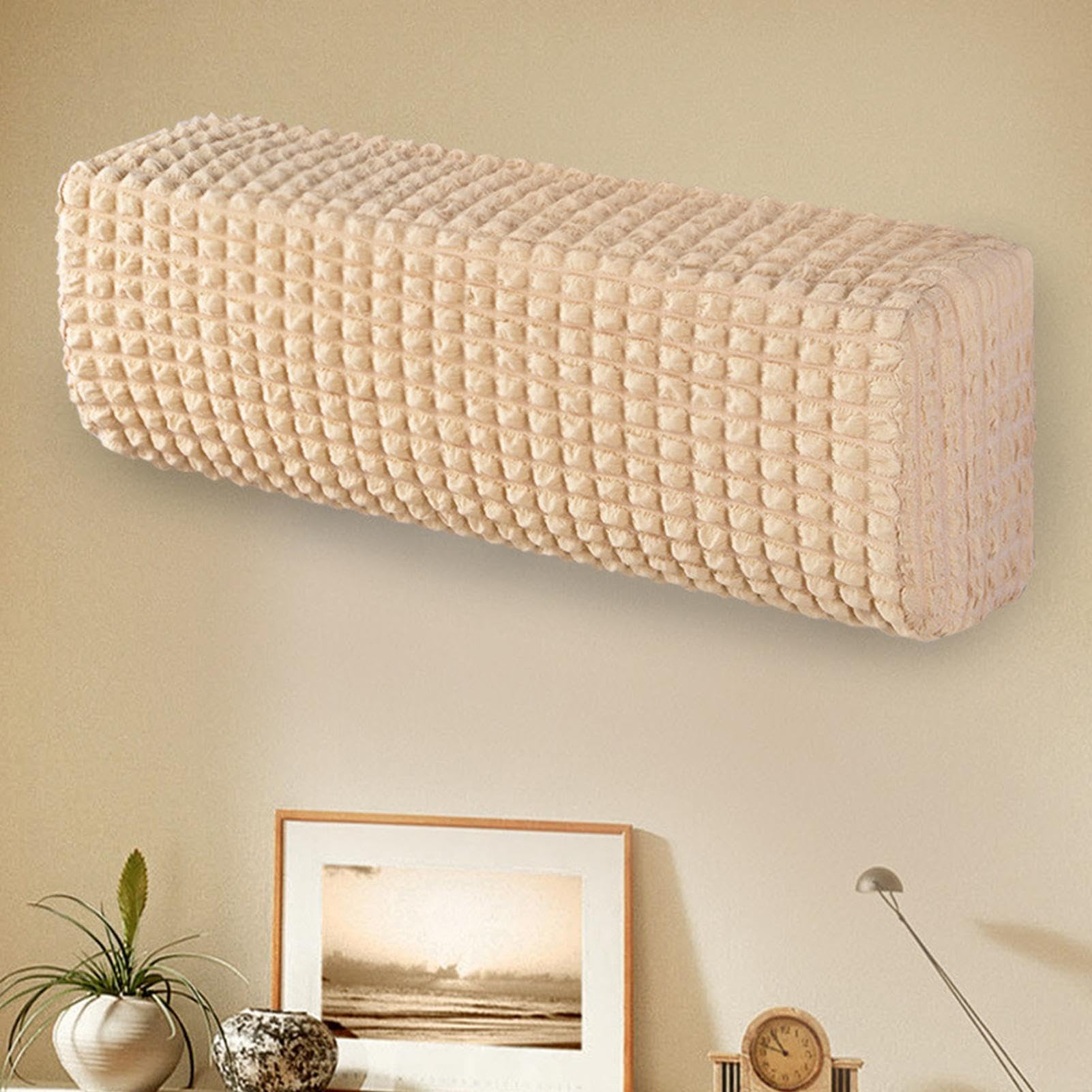 Cozylkx Couvercle Anti-Poussière pour Climatiseur Mural, Housse De Protection pour Climatiseur Suspendu Intérieur pour La Plupart des Climatiseurs à Suspension De Type Split