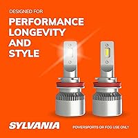 Vista 7 de Sylvania H11 LED Powersport Headlight Bulbs for Off-Road Use or Fog Lights - 2 Pack