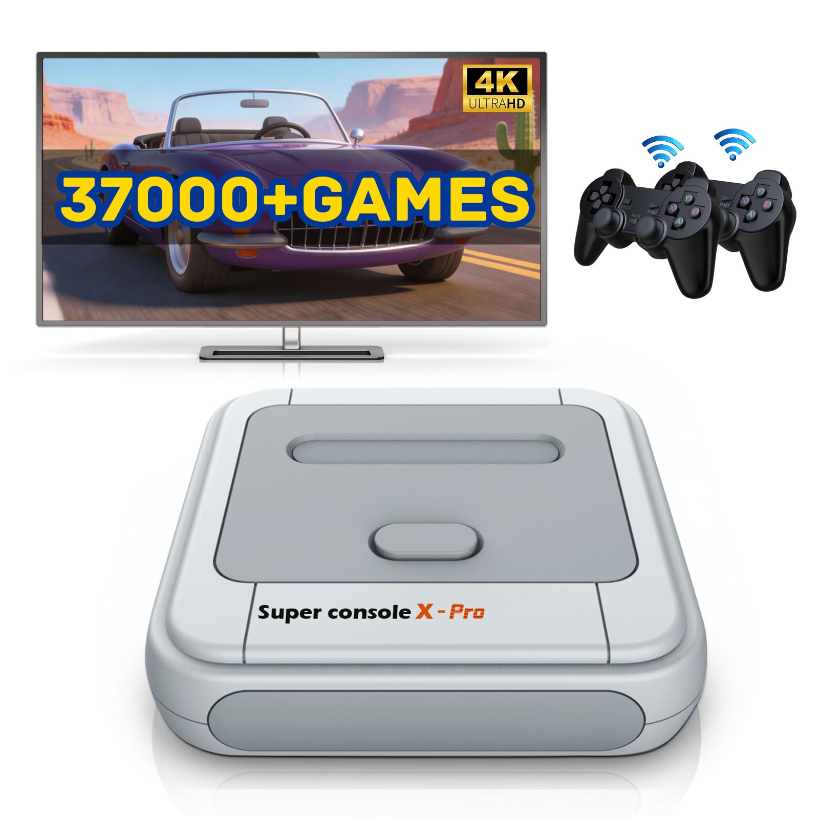 【美品】Super Console X Pro 128GB (706W-2) Amazon.com: Kinhank Retro Game Console,Super Console X PRO